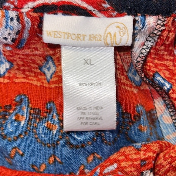 🌹WESTPORT 1962 PAISLEY MAXI SKIRT - Picture 5 of 5